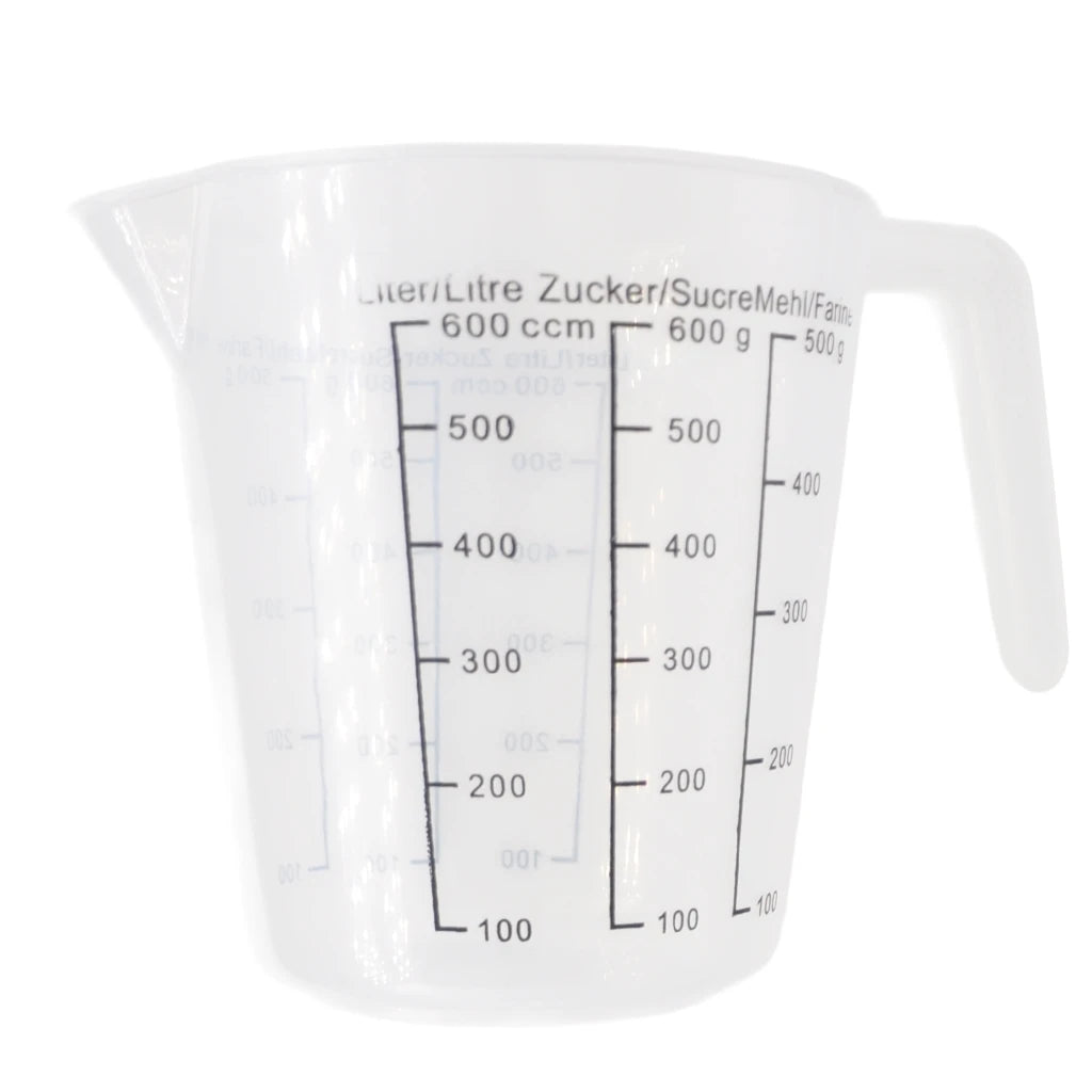 Turtle Plastic Measuring Cup Jug 600ml 4118