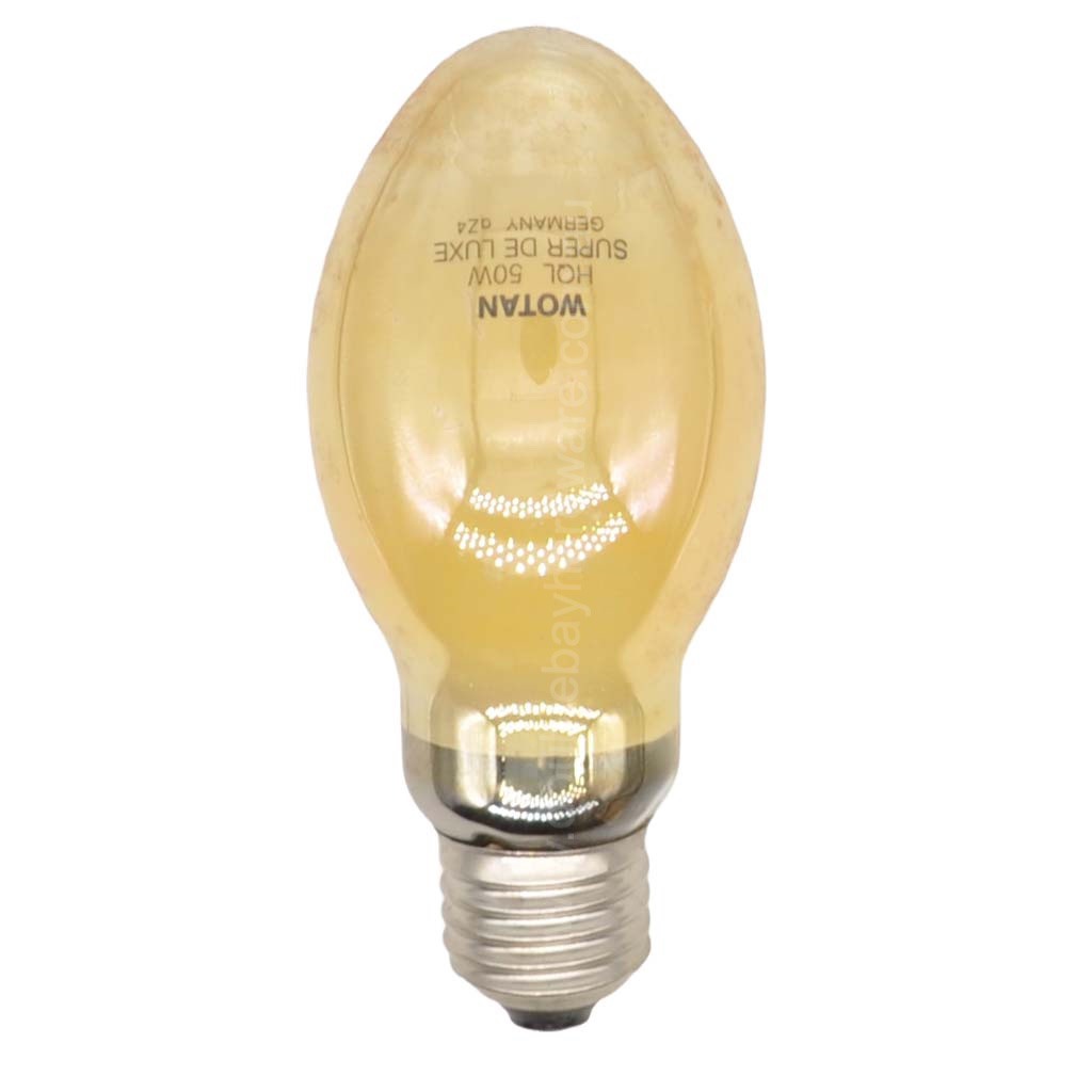 WOTAN HQL Super De Luxe MBF Mercury Lamp E27 50W W/W
