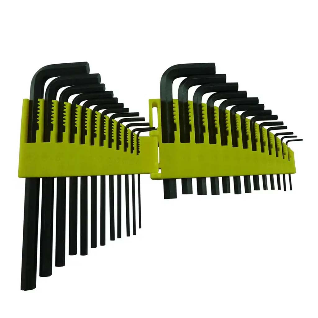 Work Force Hex Key Set Imperial & Metric 25Pcs 98016
