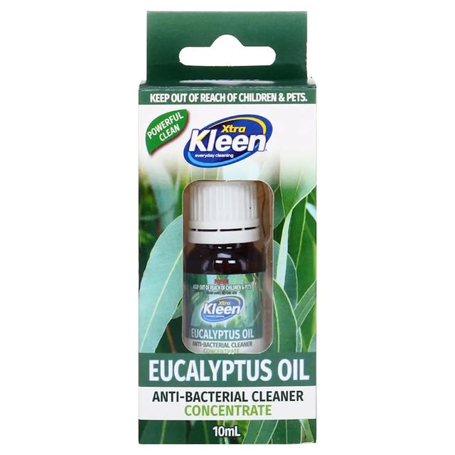 Kleen Eucalyptus Oil packaging on a white background