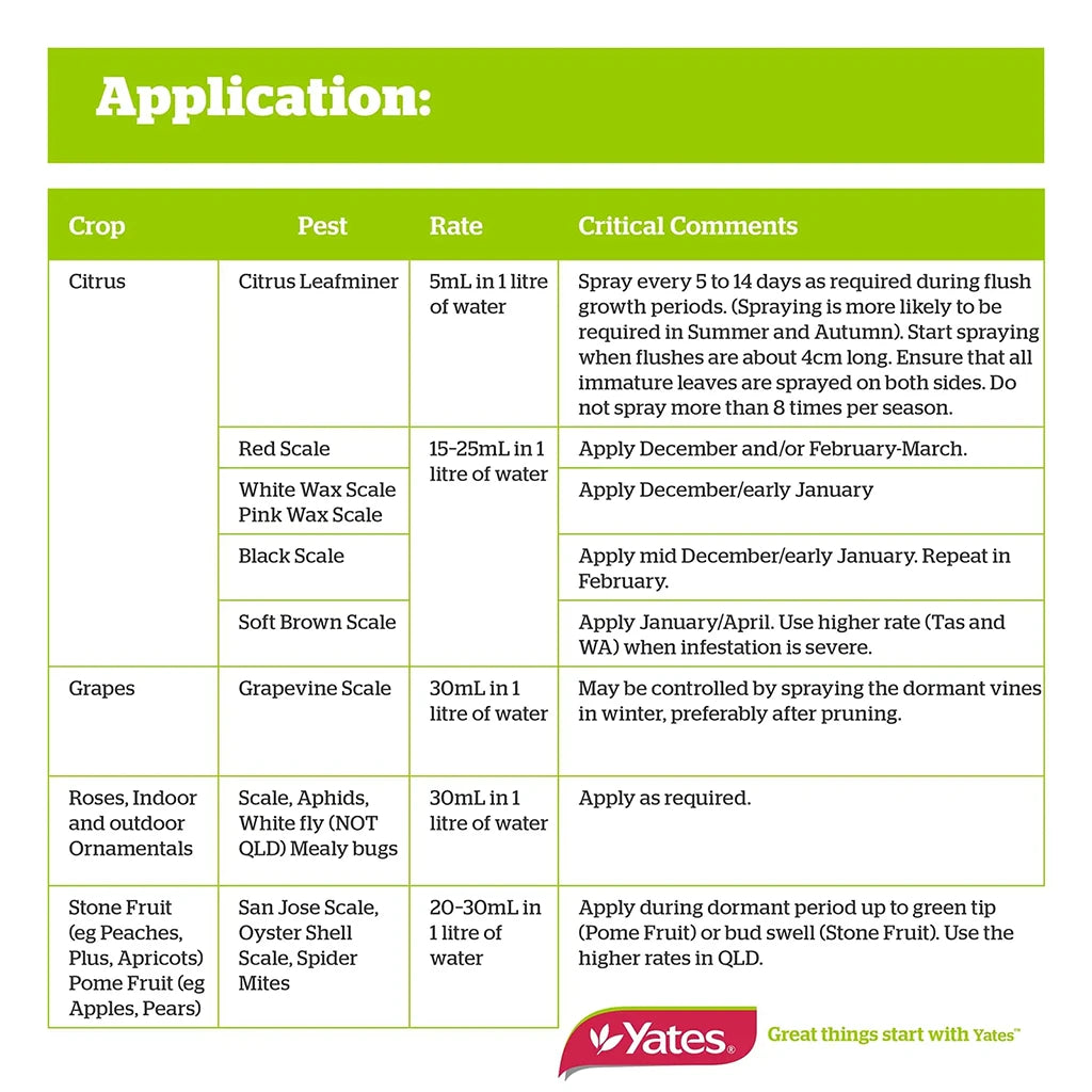 Yates PestOil Insect Control Spray Concentrate 500ml