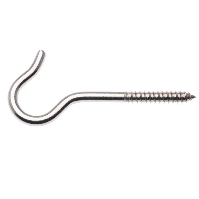 Zenith 316 Stainless Steel Screw In Clothesline Hook 7.6X130mm WSS7000