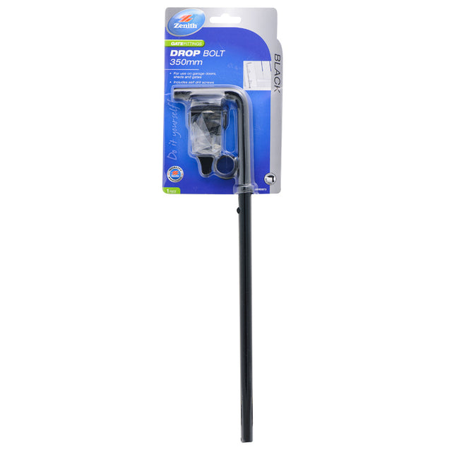 Zenith Drop Bolt Black 350mm WHE0073