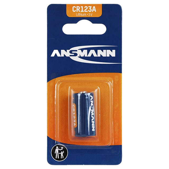 Ansmann Lithium Battery 3V 1.5Ah CR123A