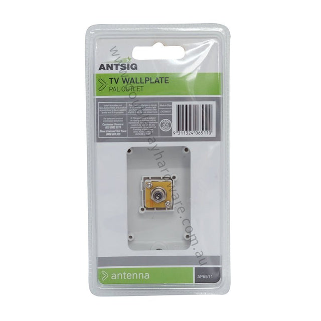 ANTSIG TV Wallplate Pal Outlet AP6511