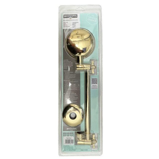 Brasshards All Directional Shower Head Gold Finish 15SH422GL