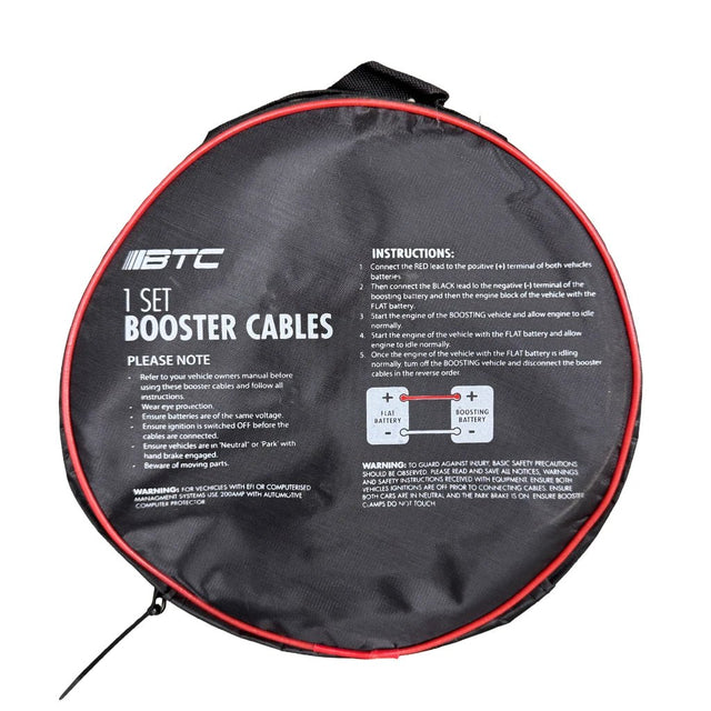 BTC Booster Cable Jump Lead 300Amp 12573
