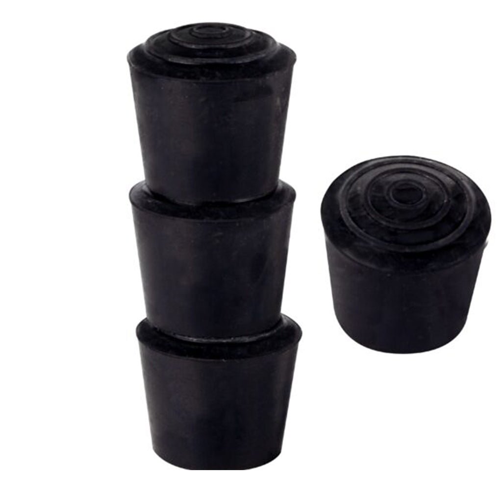 Cold Steel Chair Tips Rubber Black Round 6mm 4Pc 35000