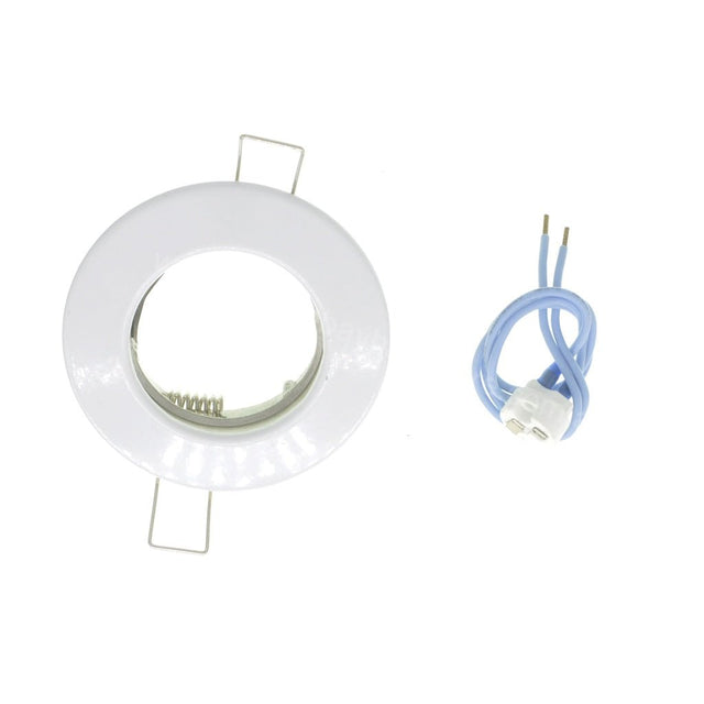 Crompton Fixed Die - cast Aluminium Downlight Kit 70mm Cut 20683