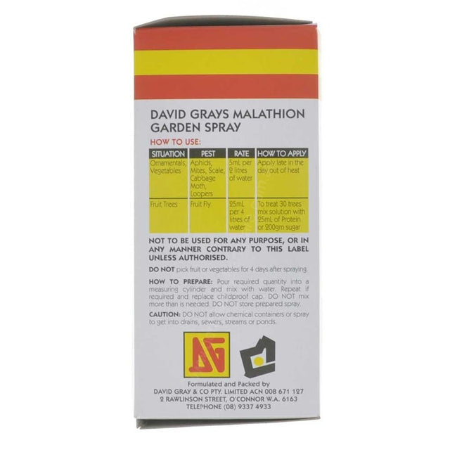 DAVID GRAYS Malathion Garden Spray 200ml 9445