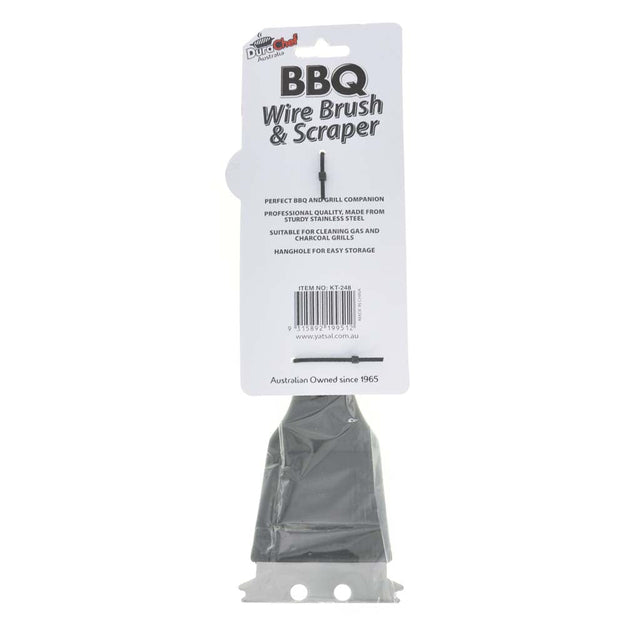 DuraChef BBQ Wire Brush & Scraper KT - 248 - Utensils & ToolsDouble Bay Hardware