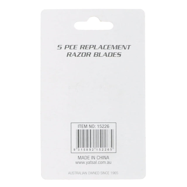 DURAMAX 5 Pieces Razor Blade 15226