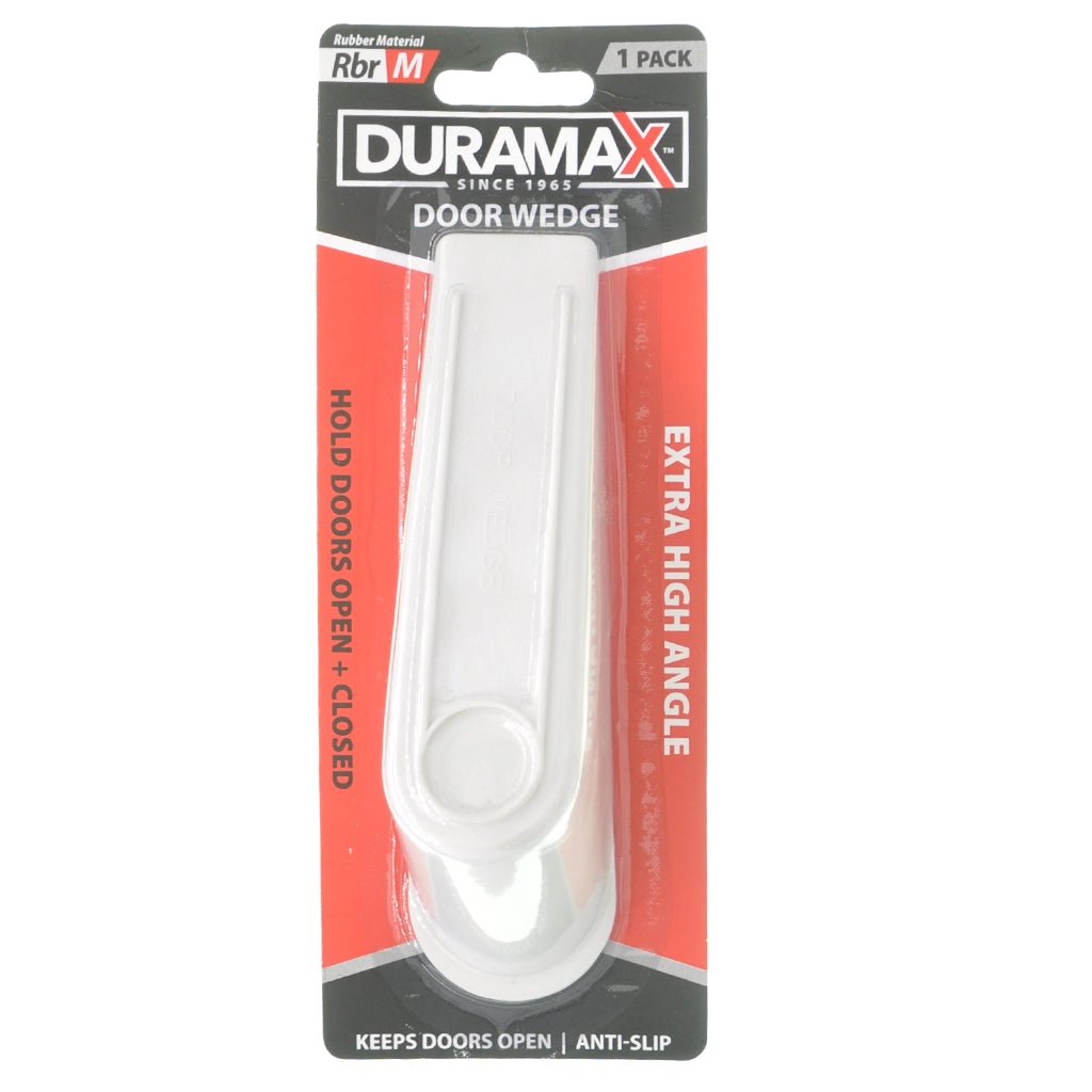 Duramax Black or White Rubber Door Stopper HAR - 726
