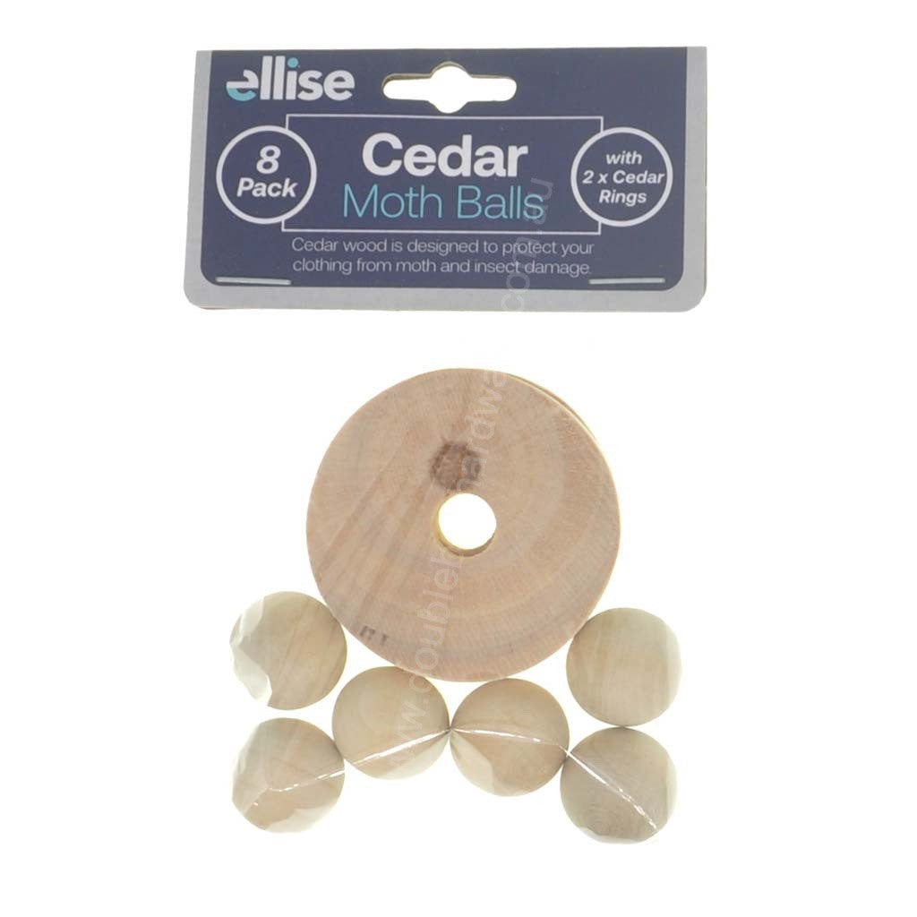 ellise Cedar Moth Balls 8pcs HOM-839