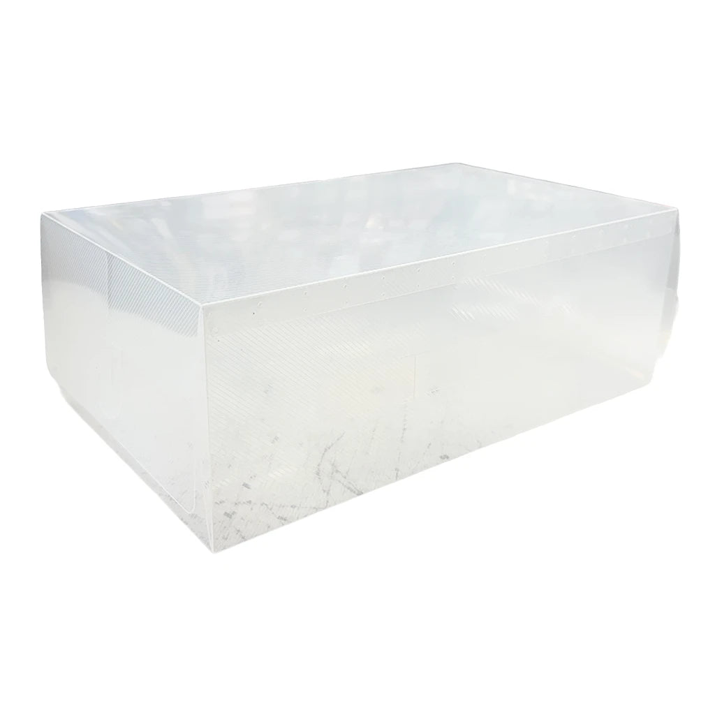 ellise Clear Collapsible Shoe Box 303x177x100mm HOM-489