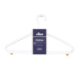 ellise Coat Hanger Plastic White 37cm 5pcs HOM-569