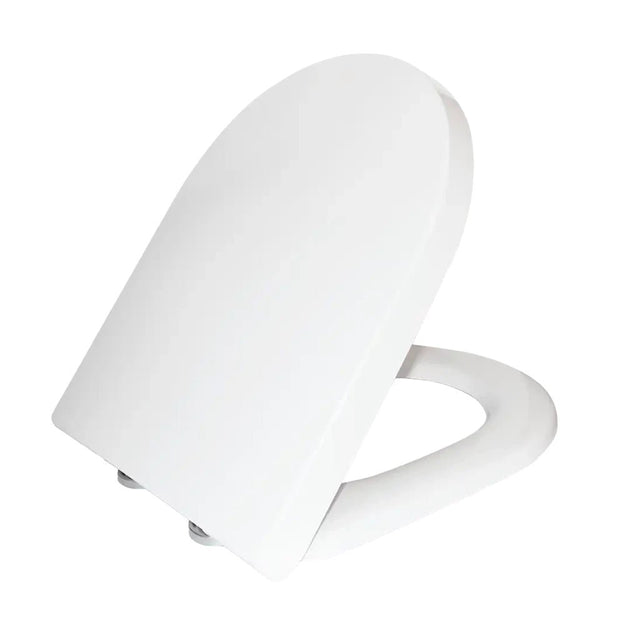 Fix - A - Loo Hygenix Premier Soft Close D Shape Toilet Seat Top & Bottom Fixing 245496