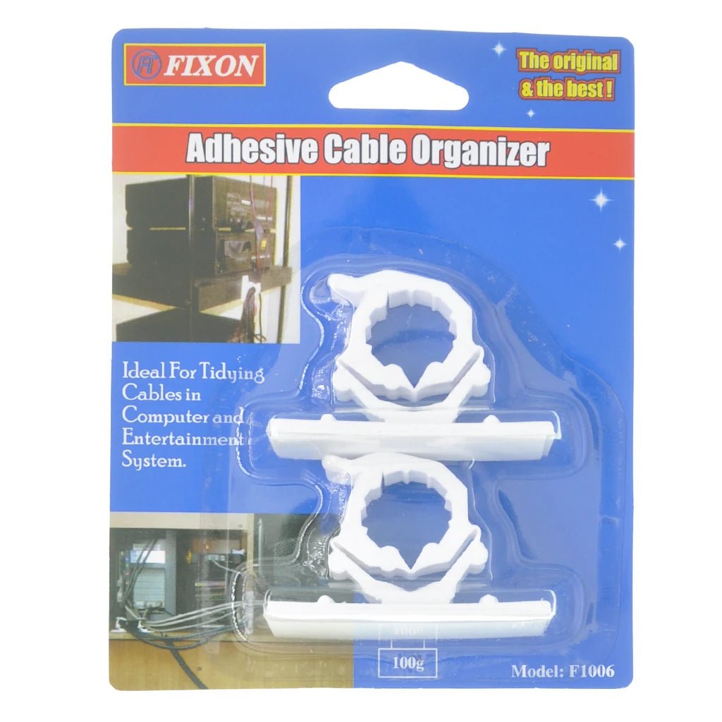 Fixon Adhesive Cable Organizer 100g F1006