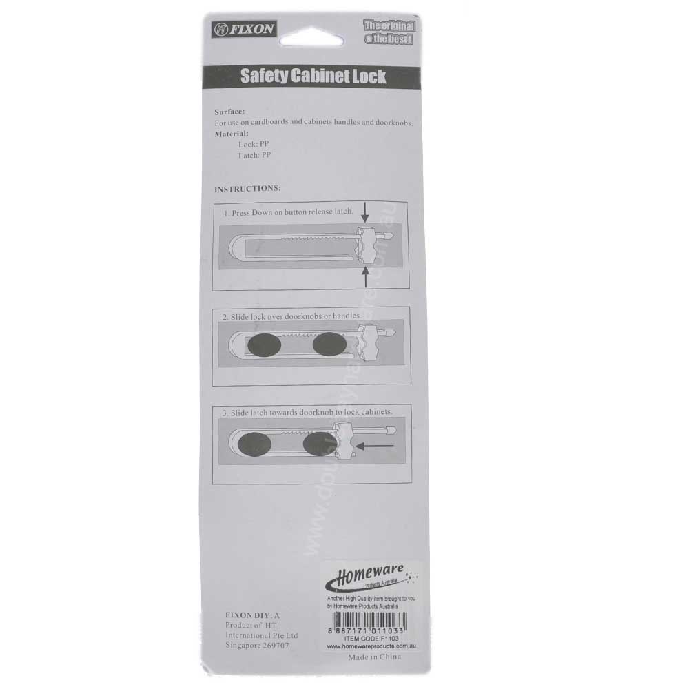 FIXON Baby Safety Cabinet Lock F1103