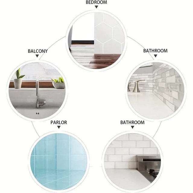 Flysea Grout Tile Pen White