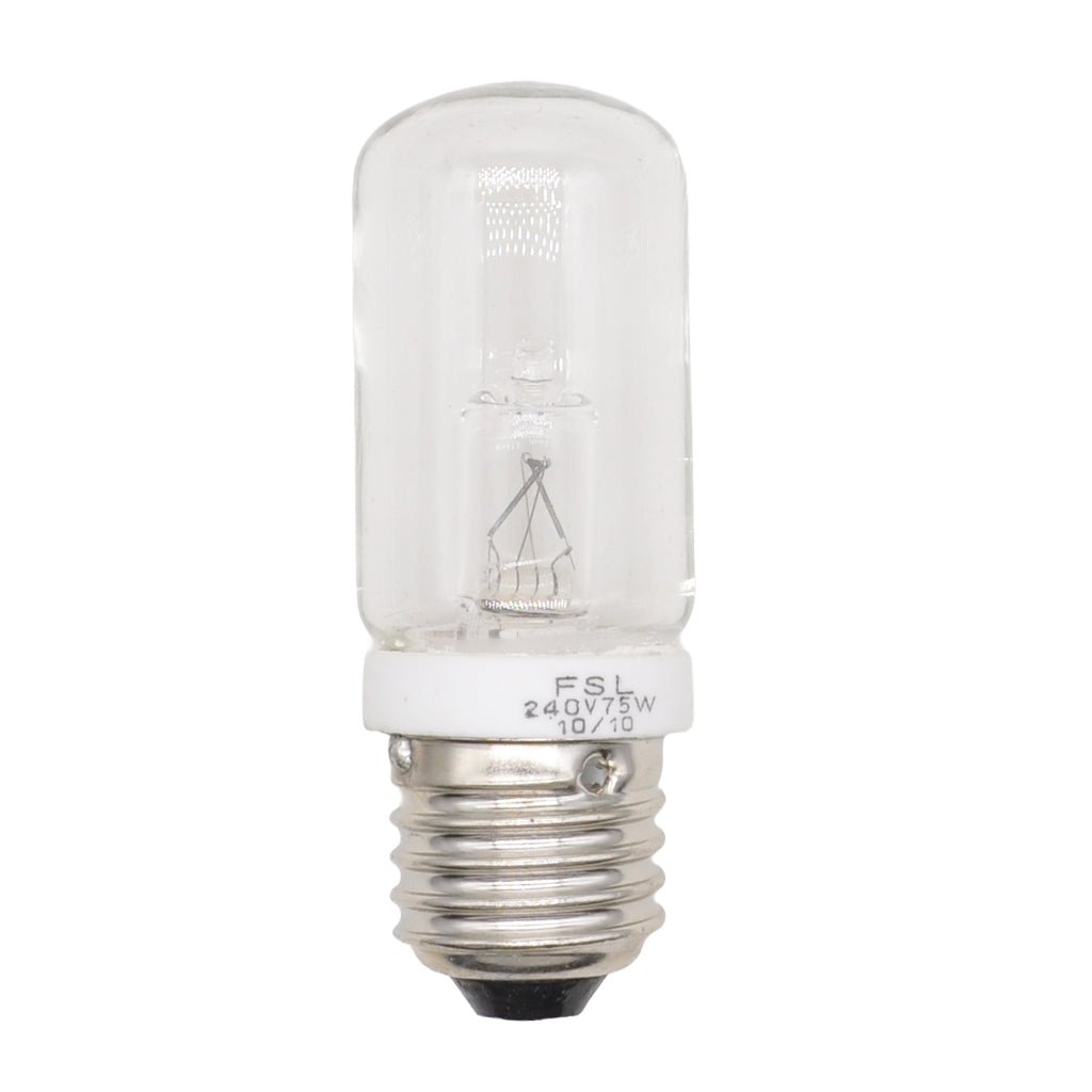 FSL JDD Halogen Light Bulb E27 240V 75W Clear 5489