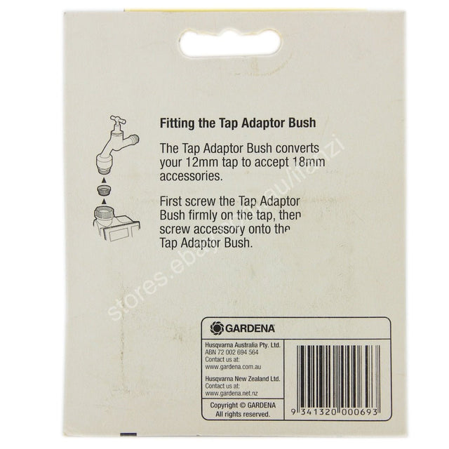 GARDENA Tap Adaptor Convert 3/4" to 1" Tap G924