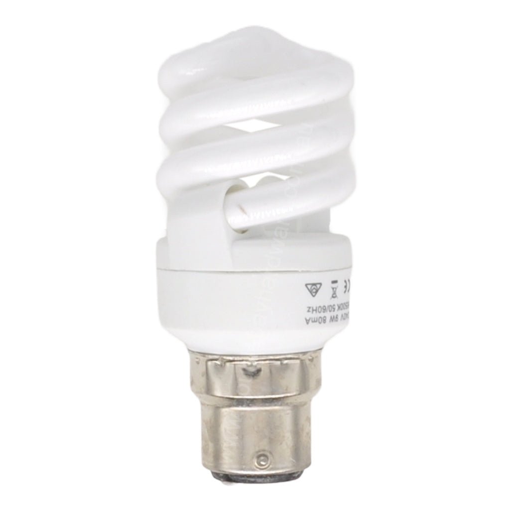 GLOBAL Energy Saving Light Bulb B22 240V 9W D/L