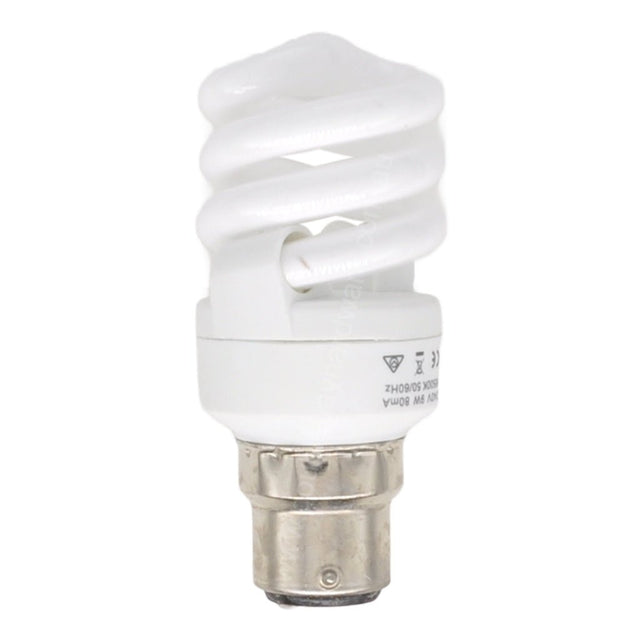 GLOBAL Energy Saving Light Bulb B22 240V 9W D/L
