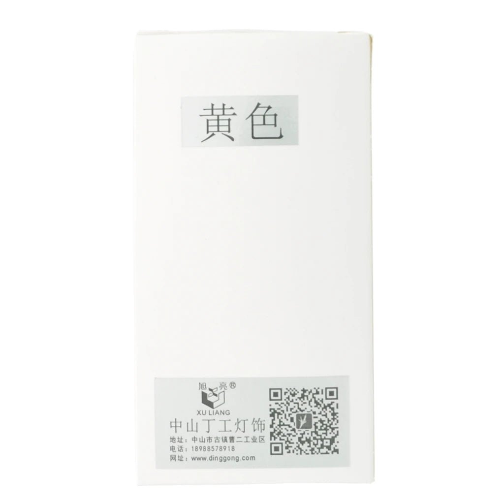 GLS Coloured Incandescent Light Bulb B22 240V 40W Yellow