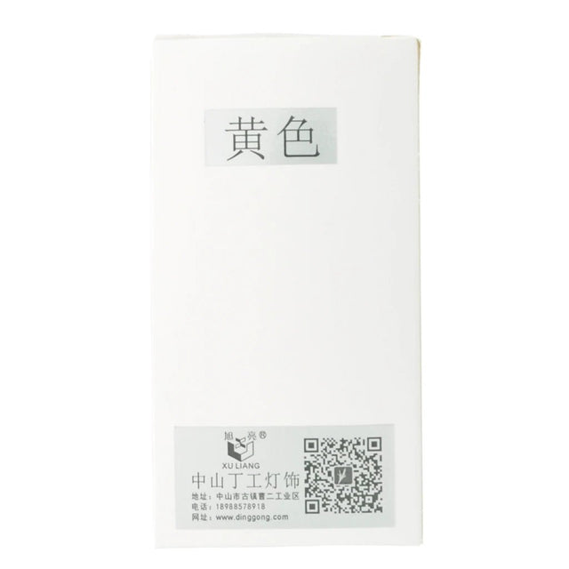 GLS Coloured Incandescent Light Bulb B22 240V 40W Yellow