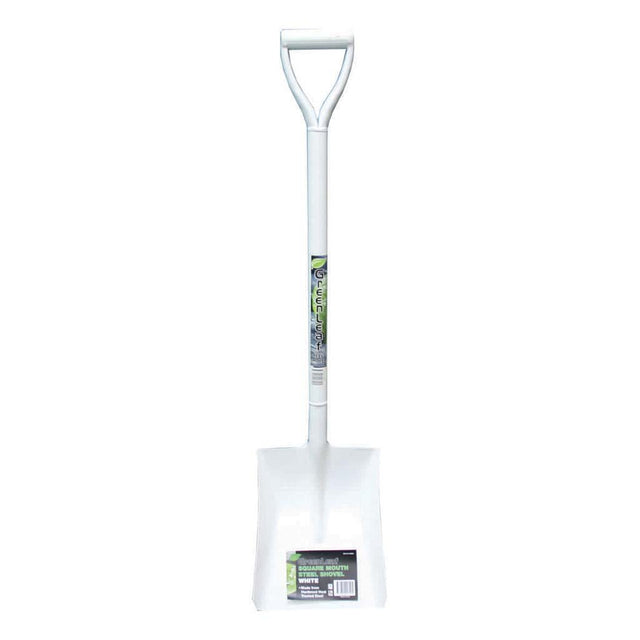 GreenLeaf Square Mouth Metal Shovel White 190 - 77 - 44501