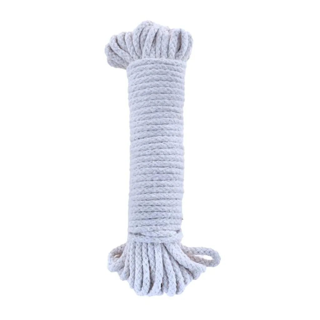 Handy Hardware All Purpose Natural Colour Cotton Rope 5mm X 15m 176885