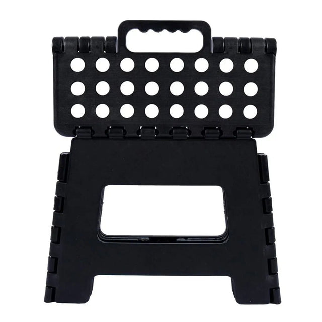 Handy Hardware Plastic Folding Step Stool Black 29x22x22cm 225064