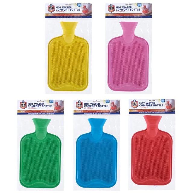 HEAT CONTROL Hot Water Bottle 1.7L 33x20cm 186365