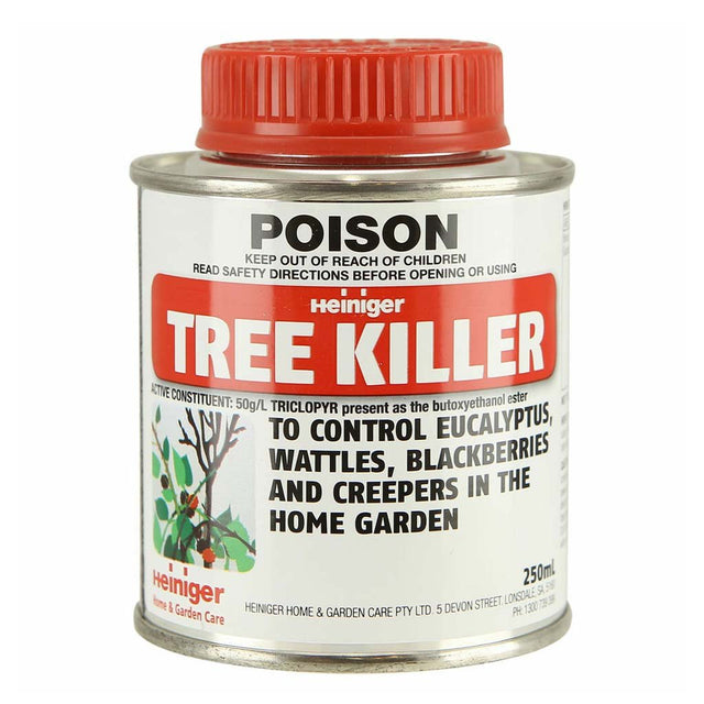 HEINIGER Tree Killer 250ml To Control Eucalyptus,Wattles,Blackberries, Creepers