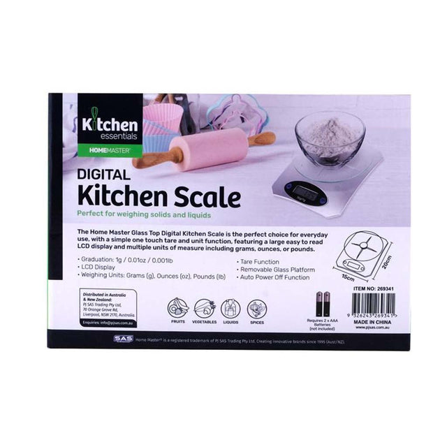 HOME MASTER Digital Kitchen Scale 5Kg 269341