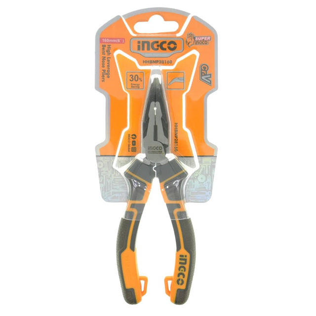 Ingco Bent Nose Pliers 160mm(6") HHBNP28160