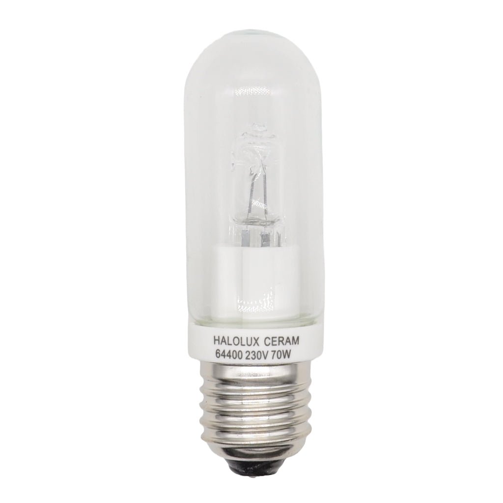 JDD Halolux Halogen Light Bulb E27 240V 70W Clear 64400