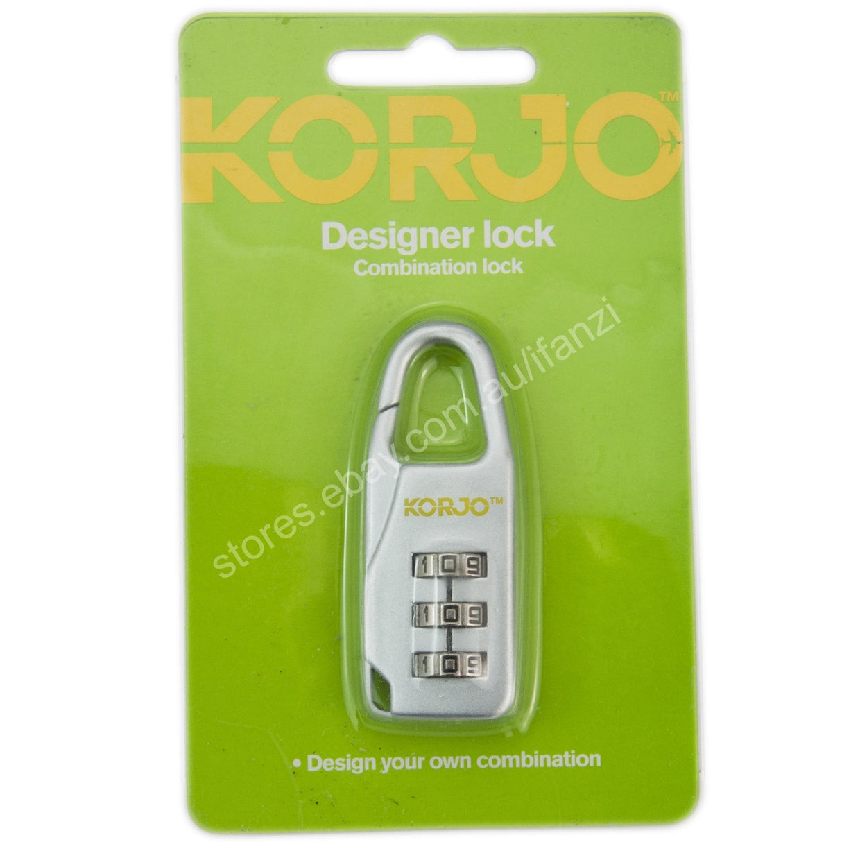 KORJO Designer Lock Combination Lock DL24