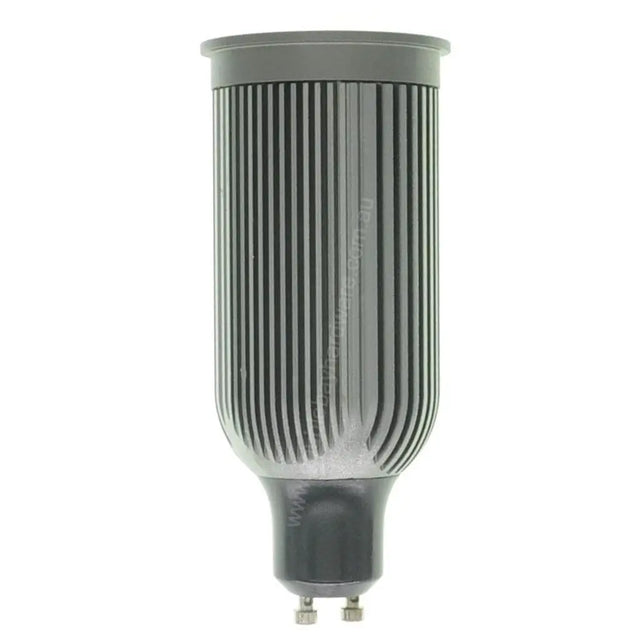 LED light bulb on a white background