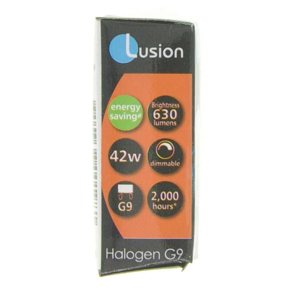 Lusion Bi - Pin Halogen Light Bulb G9 240V 42W Frosted 30402