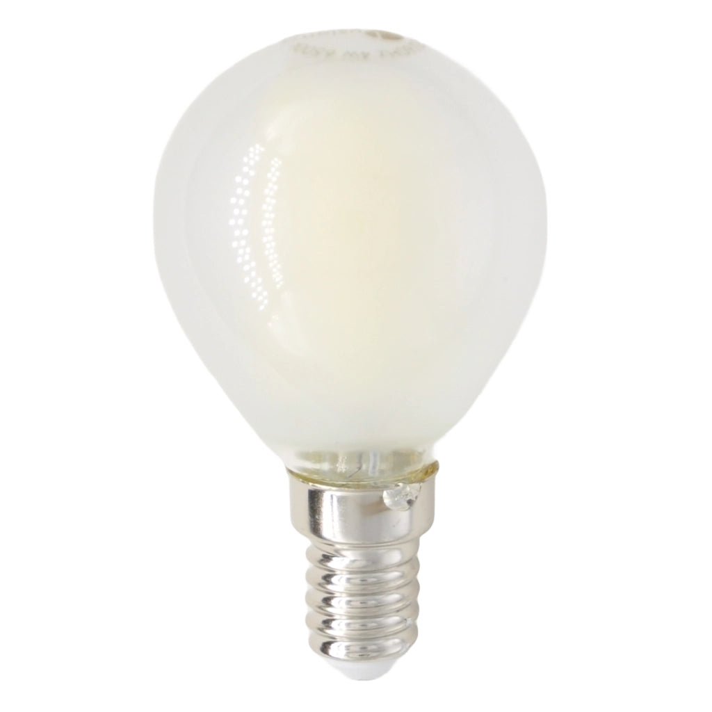 Lusion Fancy Round LED Light Bulb E14 240V Pearl 4W D/L 20264