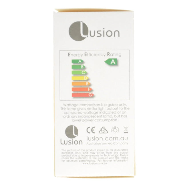 Lusion GLS LED Light Bulb B22 240V 12W W/W Opal 20422