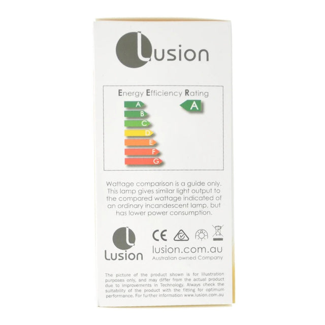 Lusion GLS LED Light Bulb B22 240V 15W W/W Opal 20431