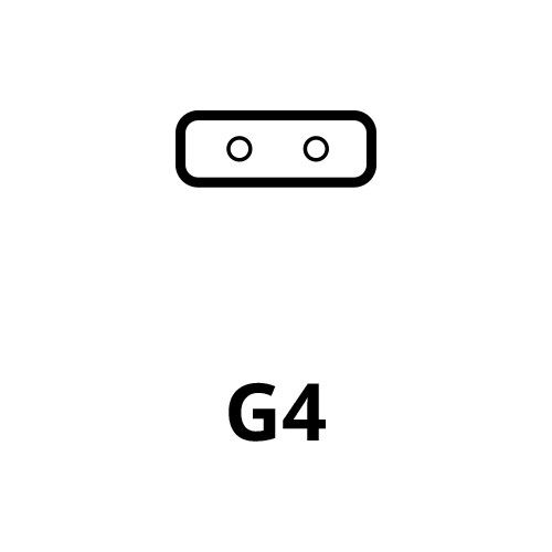 Lusion MR11 LED Light Bulb GU4 12V 3W 100° W/W 20040