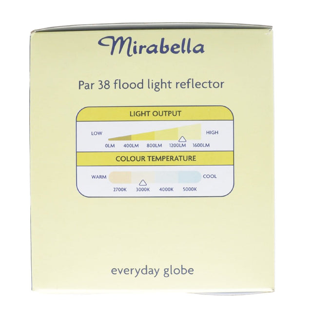 Mirabella PAR38 Reflect LED Light Bulb E27 240V 15W W/W