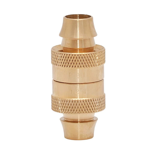 neta Solid Brass Screw - On Hose Joiner Fits 12mm Hose MH/RBS000A34
