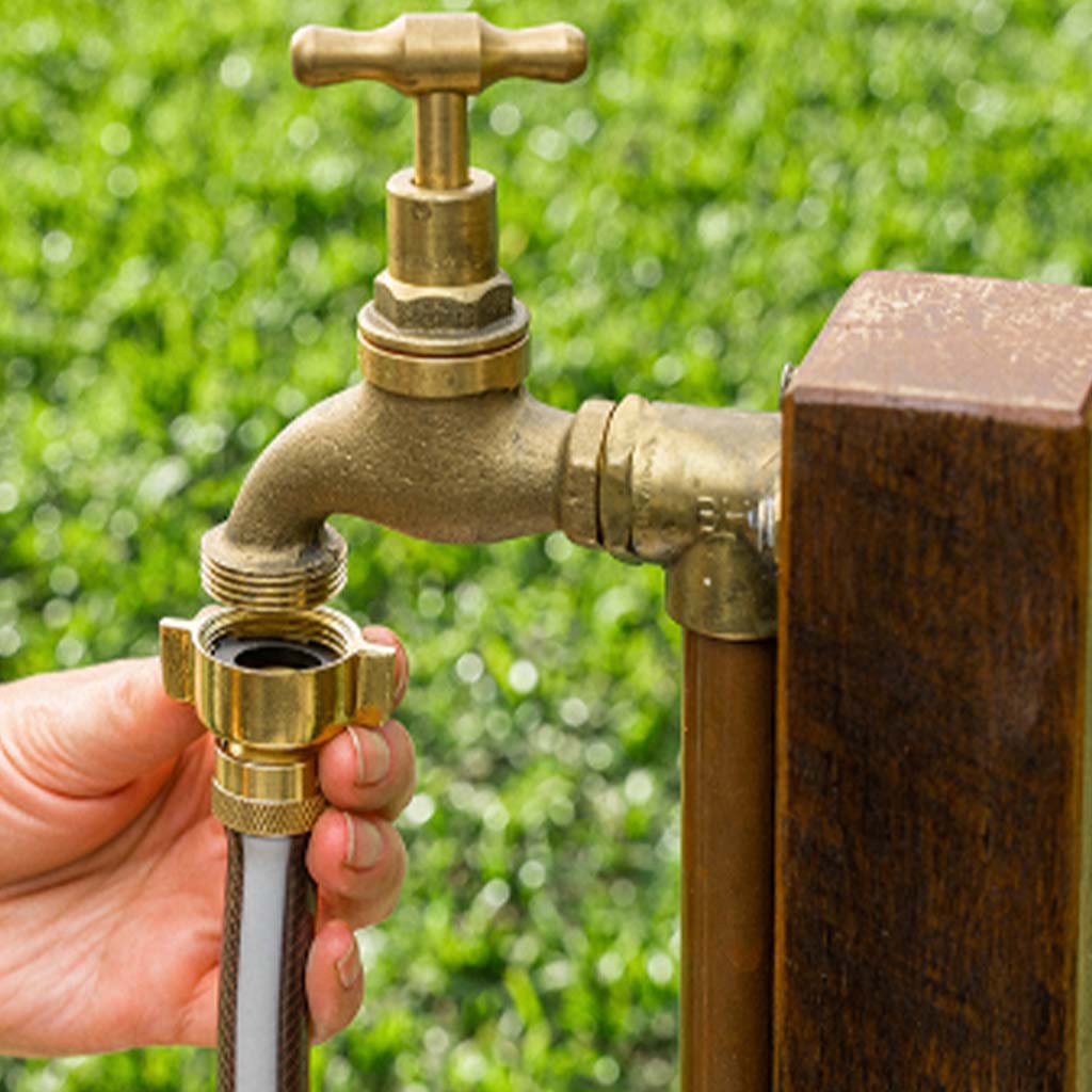 12mm brass 3/4" tap adaptor