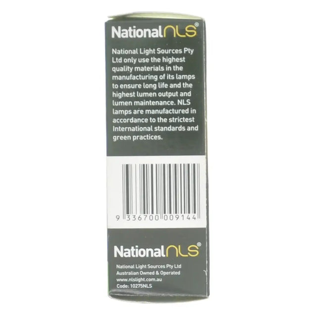 nls Candle Halogen Light Bulb E27 240V 28W Clear 10275NLS