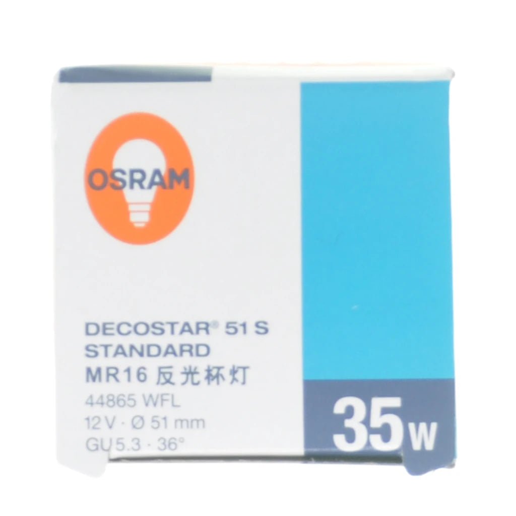 OSRAM Decostar 51S Halogen Light Bulb MR16 12V 35W 36° 48865WFL